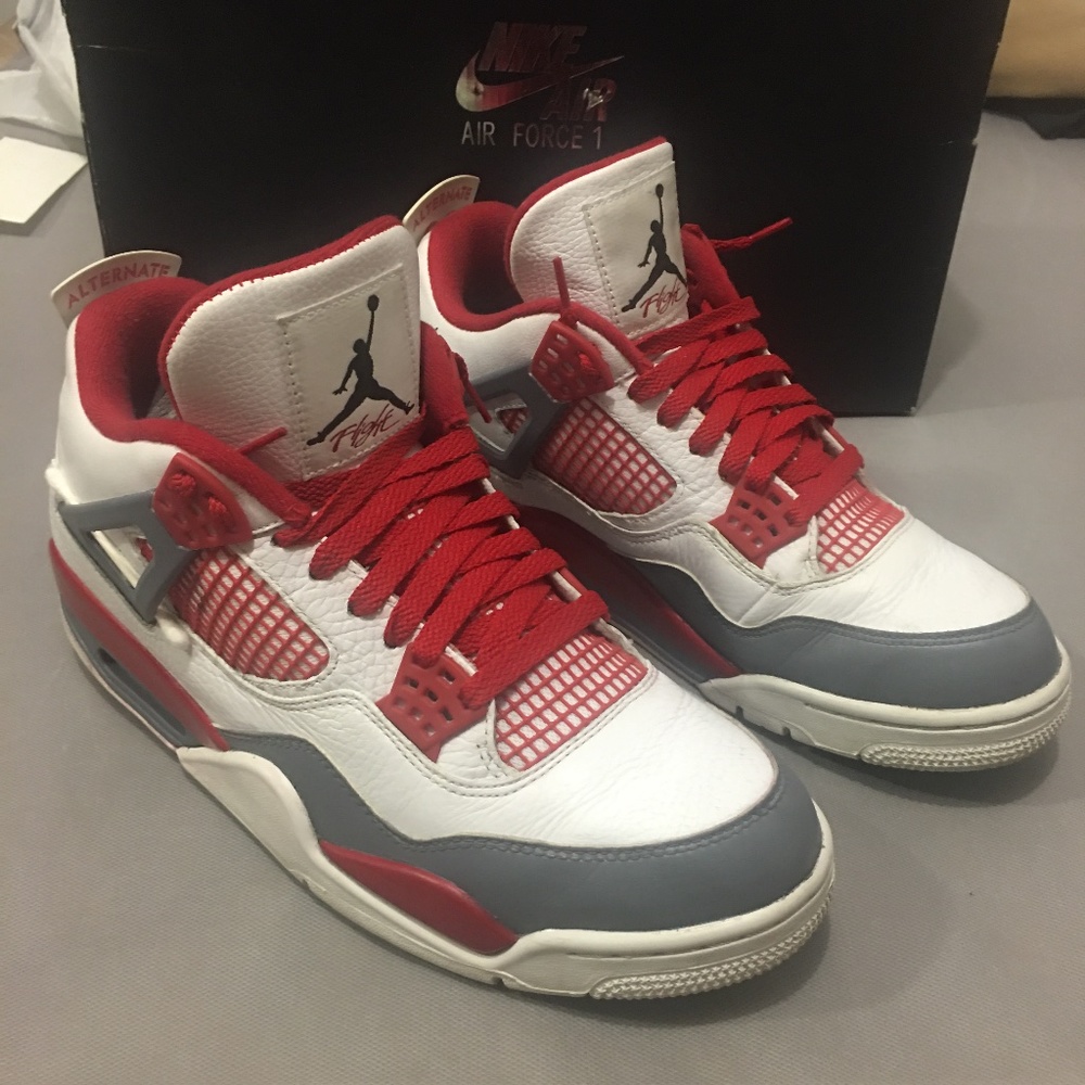 Jordan Retro 4 Alternate 89 CUSTOMS Size 10.5 *One Of A Kind*